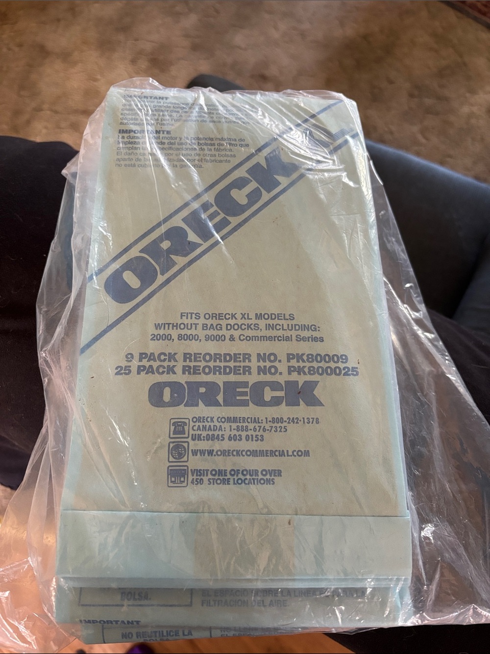 Oreck XL Replacement Vacuum Bags - Beige (Pack)10